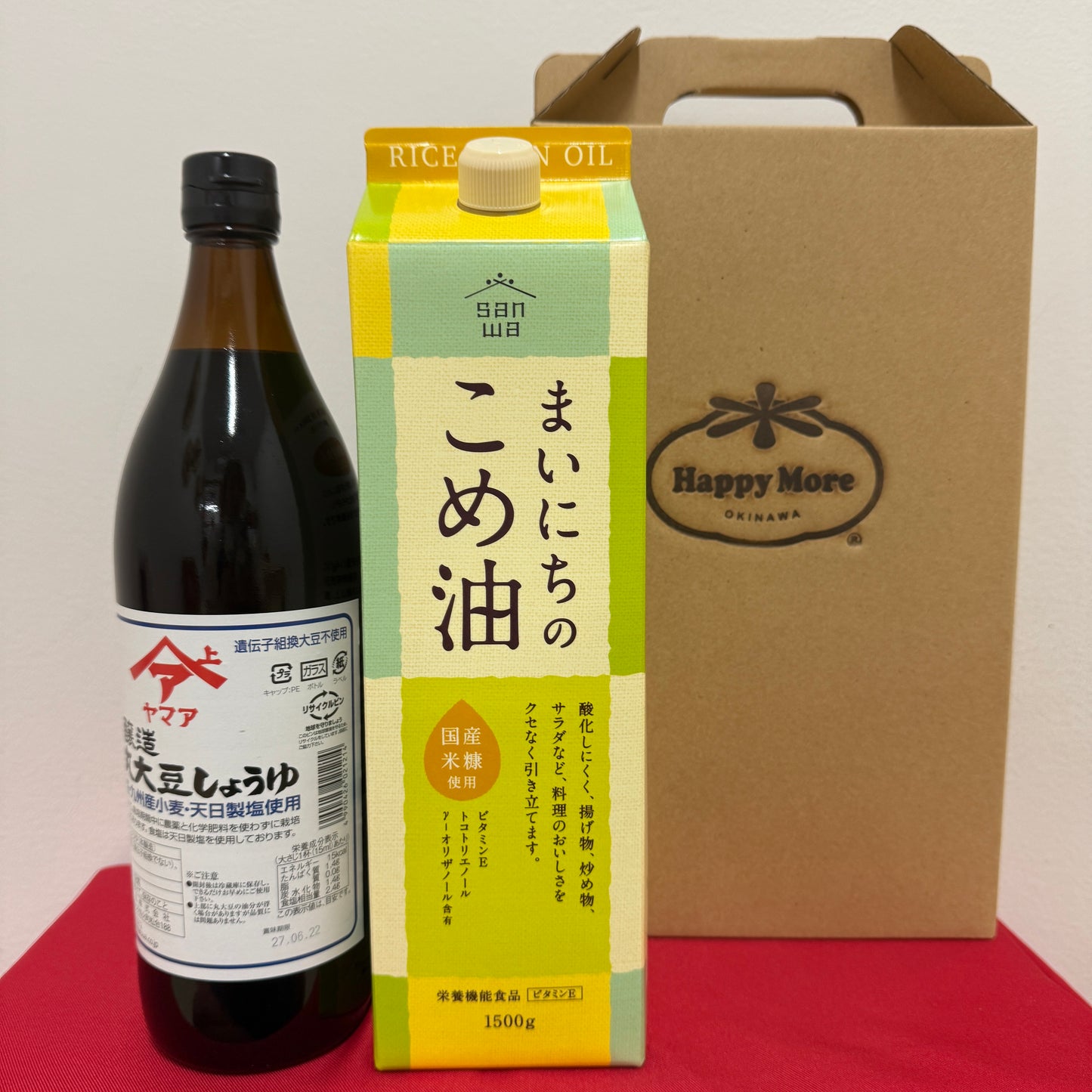 これがあれば間違いない！こめ油・醤油セット